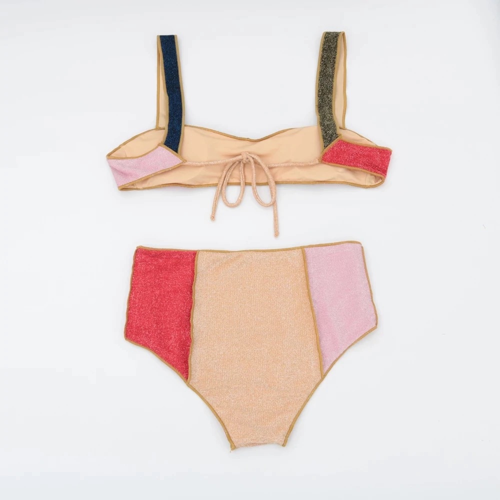 Now In! Osea Patchwork Color Bikini Set Multicolor - Picture 6 of 8